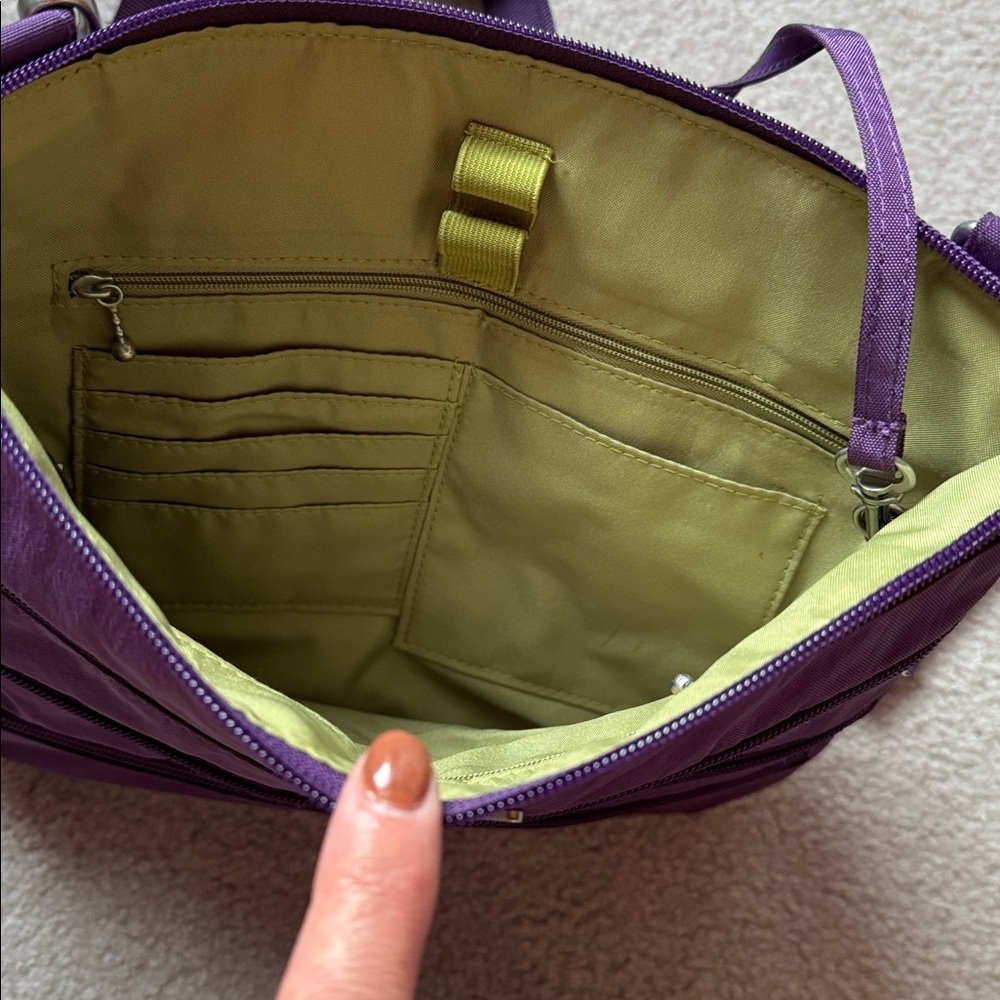 Baggallini Plum Crossbody Bag - Picture 5 of 6